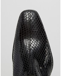 Мужские черные кожаные ботинки от Jeffery West