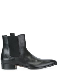 Мужские черные кожаные ботинки от Marc Jacobs