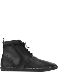 Мужские черные кожаные ботинки от Marsèll