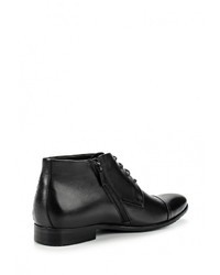 Мужские черные кожаные ботинки от Mascotte