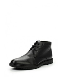 Мужские черные кожаные ботинки от Mascotte