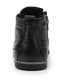 Мужские черные кожаные ботинки от Matt Nawill