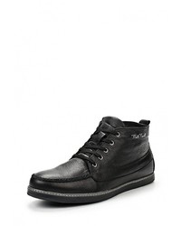 Мужские черные кожаные ботинки от Matt Nawill