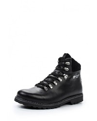 Мужские черные кожаные ботинки от Matt Nawill