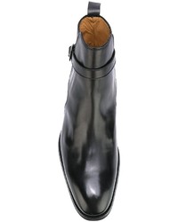 Мужские черные кожаные ботинки от B Store