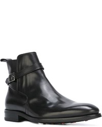 Мужские черные кожаные ботинки от B Store