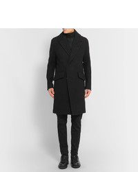 Мужские черные кожаные ботинки от Feit