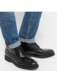 Мужские черные кожаные ботинки от WANT Les Essentiels