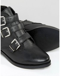 Женские черные кожаные ботинки от Carvela