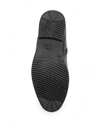 Мужские черные кожаные ботинки от Nine Lines