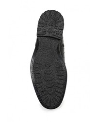 Мужские черные кожаные ботинки от Nine Lines