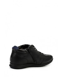 Мужские черные кожаные ботинки от Nine Lines