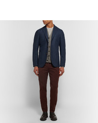 Мужские черные кожаные ботинки от Brunello Cucinelli