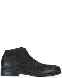 Мужские черные кожаные ботинки от Pantanetti