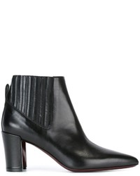 Женские черные кожаные ботинки от Paul Smith