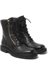 Мужские черные кожаные ботинки от Dries Van Noten