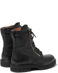 Мужские черные кожаные ботинки от Dries Van Noten