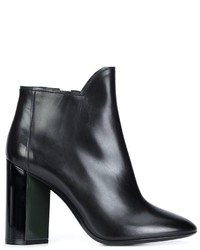 Женские черные кожаные ботинки от Pierre Hardy