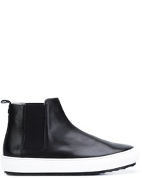 Мужские черные кожаные ботинки от Pierre Hardy
