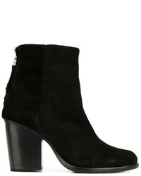 Женские черные кожаные ботинки от Rag & Bone