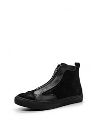Мужские черные кожаные ботинки от River Island