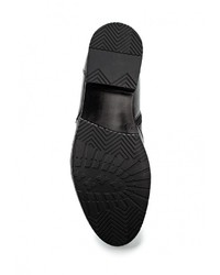 Мужские черные кожаные ботинки от Salamander