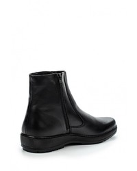 Мужские черные кожаные ботинки от Salamander