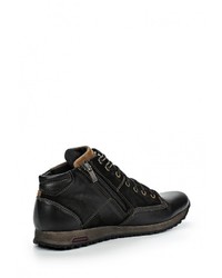 Мужские черные кожаные ботинки от Terra Impossa