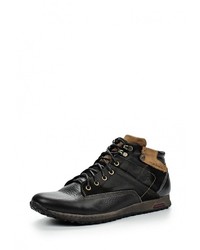 Мужские черные кожаные ботинки от Terra Impossa