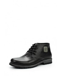 Мужские черные кожаные ботинки от Terra Impossa