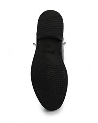 Мужские черные кожаные ботинки от Tesoro