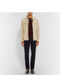 Мужские черные кожаные ботинки от Belstaff