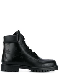 Мужские черные кожаные ботинки от Valentino Garavani