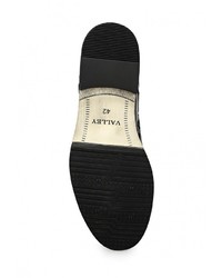 Мужские черные кожаные ботинки от Valley