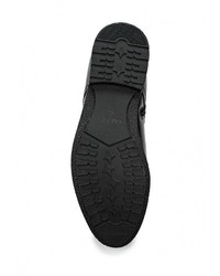 Мужские черные кожаные ботинки от Valley