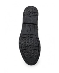 Мужские черные кожаные ботинки от Valley