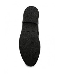 Мужские черные кожаные ботинки от Valor Wolf