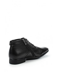 Мужские черные кожаные ботинки от Valor Wolf