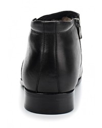 Мужские черные кожаные ботинки от Valor Wolf