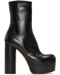 Женские черные кожаные ботинки от Vetements