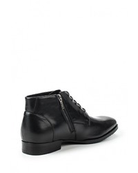 Мужские черные кожаные ботинки от Vitacci