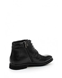 Мужские черные кожаные ботинки от Vitacci