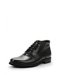 Мужские черные кожаные ботинки от Vitacci