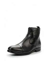 Мужские черные кожаные ботинки от Vitacci