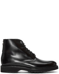 Мужские черные кожаные ботинки от WANT Les Essentiels