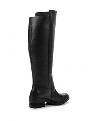 Черные кожаные ботфорты от Aldo