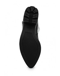 Черные кожаные ботфорты от Aldo