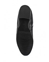 Черные кожаные ботфорты от Betsy