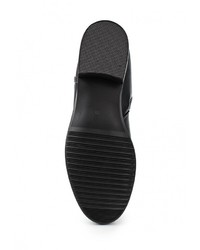 Черные кожаные ботфорты от Bona Dea