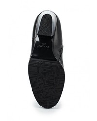 Черные кожаные ботфорты от Covani